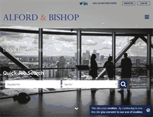 Tablet Screenshot of alfordbishop.co.uk